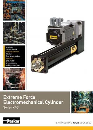 Parker Extreme Force Electromechanical Cylinders Parker Extreme Force Electromechanical Cylinders Catalog Cover