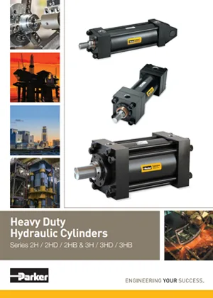 Parker Heavy Duty Hydraulic Cylinders Parker Heavy Duty Hydraulic Cylinders Catalog Cover