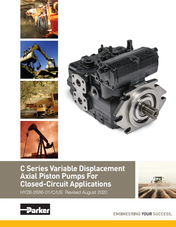 Parker C Series Displacement Pumps Parker C Series Displacement Pumps Catalog Cover