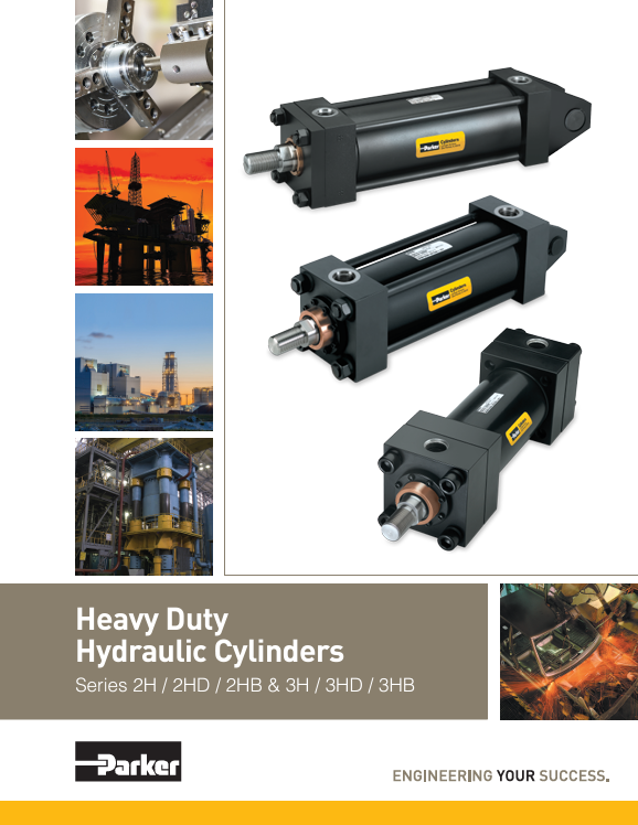 Parker Heavy Duty Hydraulic Cylinders Parker Heavy Duty Hydraulic Cylinders Catalog Cover