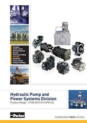 Parker Hydraulic Pump & Power System Parker Hydraulic Pump & Power System Catalog Cover