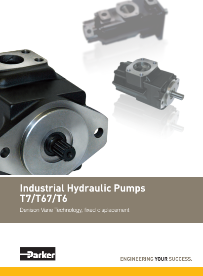 Parker Denison Vane Pumps Parker Denison Vane Pumps Catalog Cover