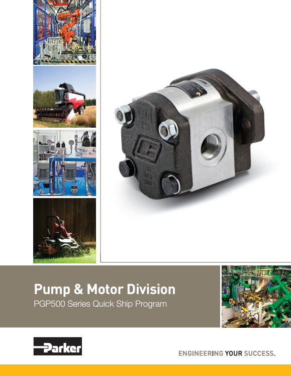 Parker Gear Pumps Parker Gear Pumps Catalog Cover