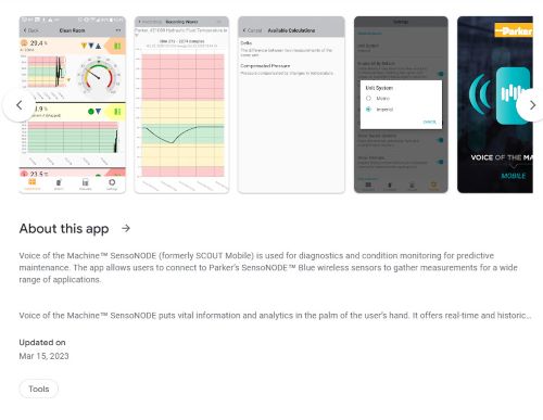 Scout Mobile App Image Capture of Scout Mobile App