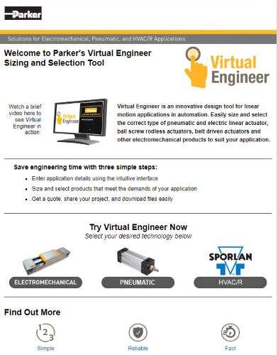 Virtual Engineer App Image Capture of Virtual Engineer App