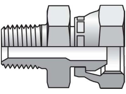 Picture of Pipe Swivel Straight 0107 - 0107-12-12 BP