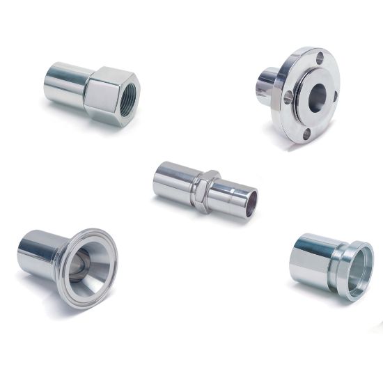 Picture of PTFE Hose “True-Bore” Fittings - PAGE Series - 04-04PLCF-S