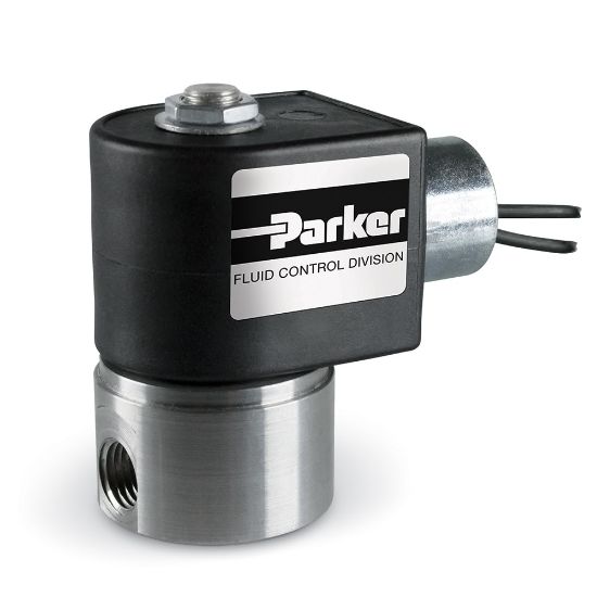 Picture of Parker 2-Way Normally Closed, 1/4" NPT General Purpose Solenoid Valves - 04F25C2122C3FPH75