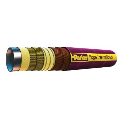 Picture of OBSOLETE: Smoothbore Fluoropolymer Hose with EPDM Rubber Cover - RCTW/RCTB - 08-RCTB