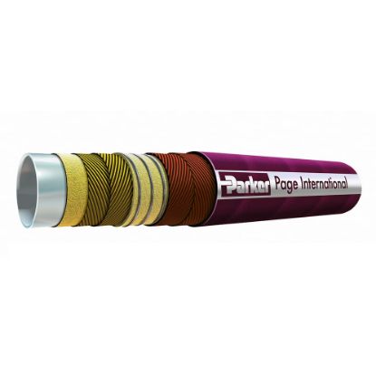 Picture of OBSOLETE: Smoothbore Fluoropolymer Hose with EPDM Rubber Cover - RCTW/RCTB - 08-RCTW