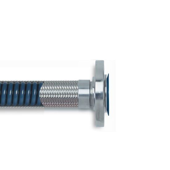 Picture of Flare-Seal® Heavy Wall Convoluted PTFE Hose - 16-SCBV-FS