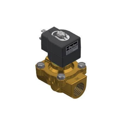 Picture of Parker 2-Way Normally Open, 3/4" NPT General Purpose Solenoid Valves - 12F23O2148A3FPH75