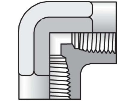 Picture for category Pipe & Port 90° Elbow DD
