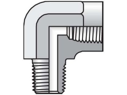 Picture of Pipe & Port 90° Elbow CD - 1 CD-B BP