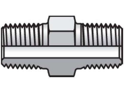 Picture of Pipe & Port Nipple FF - 1 FF-B BP