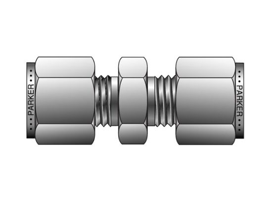 Picture of CPI Inch Tube Union - HBZ - 3-3 HBZ-B