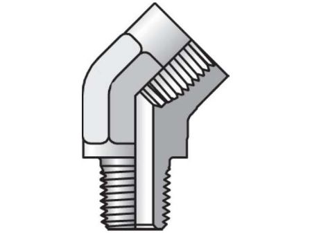 Picture for category Pipe & Port 45° Elbow CD45