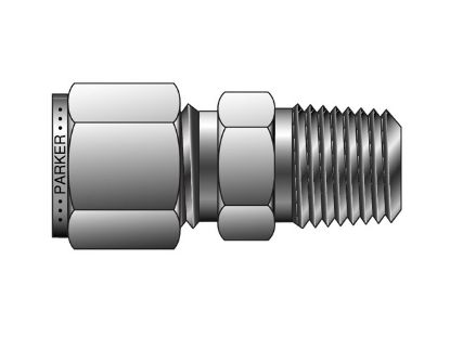 Picture of CPI Inch Tube Thermocouple Connector - FH4BZ - 10-12 FH4BZ-SS