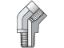Picture of Pipe & Port 45° Elbow CD45 - 1/2 CD45-S BP