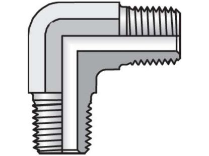 Picture of Pipe & Port 90° Elbow CR - 1/2 CR-B BP