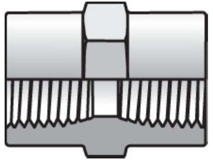 Picture of Pipe & Port Coupling GG - 1/2 GG-B BP