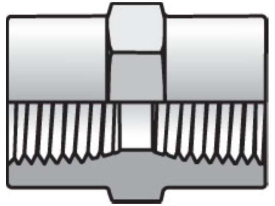 Picture of Pipe & Port Coupling GG - 1/8 GG-B BP