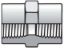 Picture of Pipe & Port Coupling GG - 3/4 GG-B BP