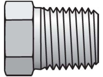 Picture of Pipe & Port Plug and Cap HP - 1/2 HP-B BP