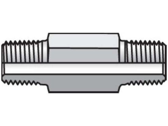 Picture of Pipe & Port Nipple FFF - 1/4 X 4.0 FFF-B