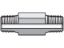 Picture of Pipe & Port Nipple FFF - 1/8 X 2.5 FFF-B