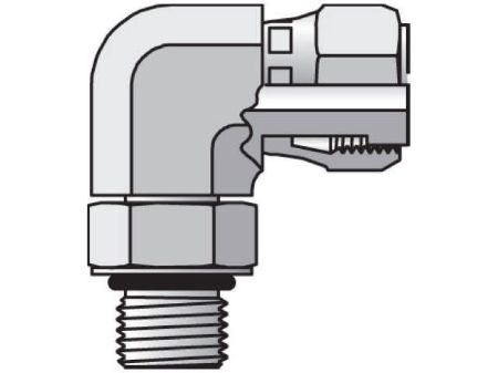 Picture for category Seal-Lok ORFS 90° Elbow AOEL6