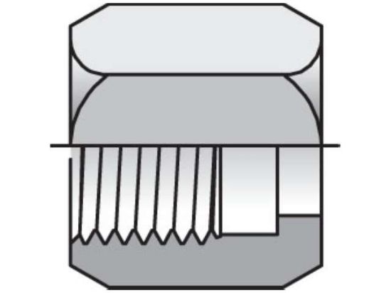 Picture of Triple-Lok 37° Nut, Sleeve, Locknut BTX - 4 BTX-SS BP
