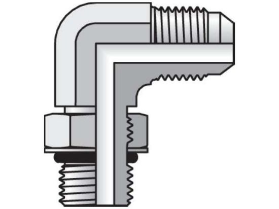 Picture of Triple-Lok 37° 90° Elbow C5OX - 12 C5BX-SS