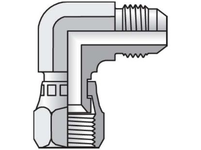 Picture of Triple-Lok 37° 90° Elbow C6X - 16 C6BX-S