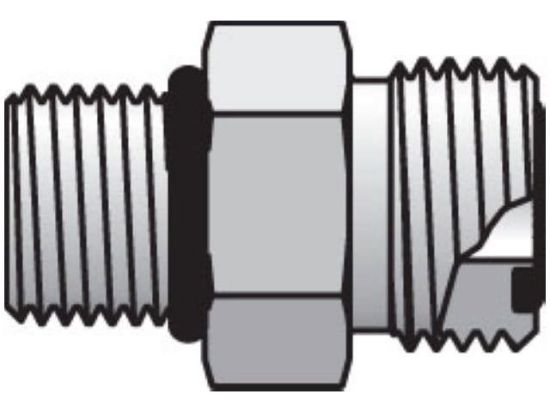 Picture of Seal-Lok ORFS Straight F5OLO - 12-8 F5L-S BP