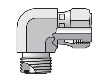 Picture of Seal-Lok ORFS 90° Elbow C6LO - 10 C6LO-S BP