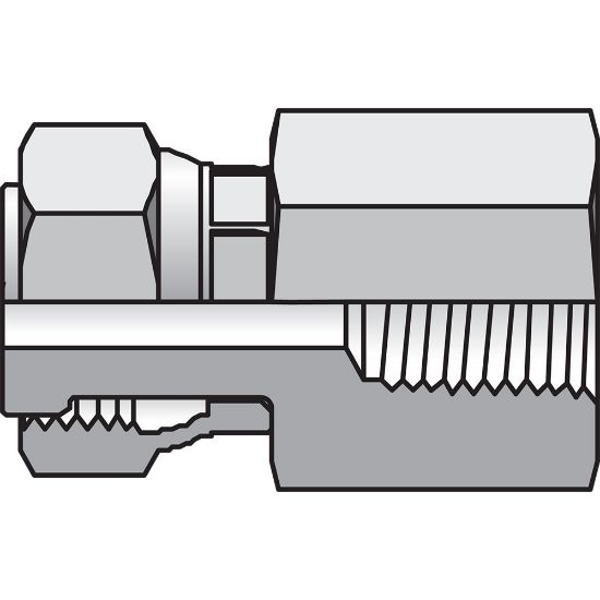 Picture of Seal-Lok Xtreme Metal Face Seal Tube Fittings and Adapters - 10 G6L-SS ETS
