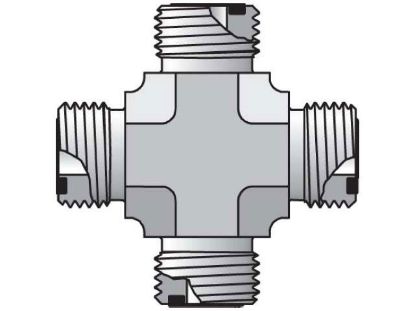 Picture of Seal-Lok ORFS Cross KLO - 10 KLO-S V0894