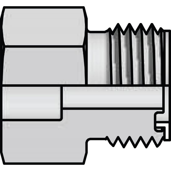 Picture of Seal-Lok Xtreme Metal Face Seal Tube Fittings and Adapters - 10-8 L9HB3-SS ETS