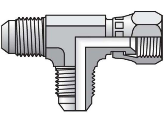 Picture of Triple-Lok 37° Tee R6X - 16 R6BX-S