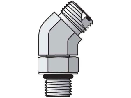 Picture for category Seal-Lok ORFS 45° Elbow V5OLO