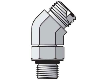 Picture of Seal-Lok ORFS 45° Elbow V5OLO - 10 V5OLO-S BP