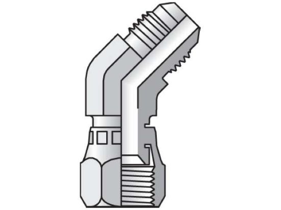 Picture of Triple-Lok 37° 45° Elbow V6X - 6 V6BX-S