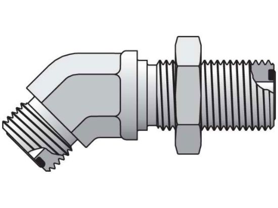 Picture of Seal-Lok ORFS 45° Elbow WNLO - 8 WNL-S
