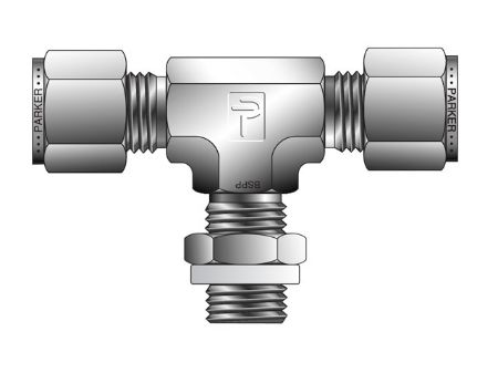 Picture for category CPI Inch Tube Male Tee BSPP Straight Thread - R SBZ
