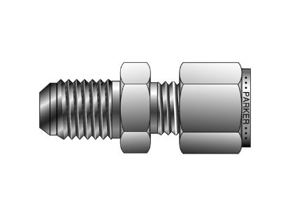 Picture of CPI 37° Tube 37° Flare Connector - XHBZ - 10-10 XHBZ-SS