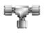 Picture of CPI Inch Tube Union Tee - JBZ - 10-10-10 JBZ-B