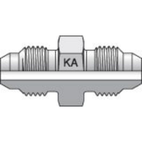 Picture of Komatsu 30° Flare, Metric Thread Adapters - 4-4HMKAS