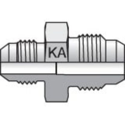 Picture of Komatsu 30° Flare, Metric Thread Adapters - 10-10XHMKAS