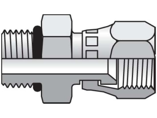 Picture of Triple-Lok 37° Straight Swivel F65OX - 20 F65X-S